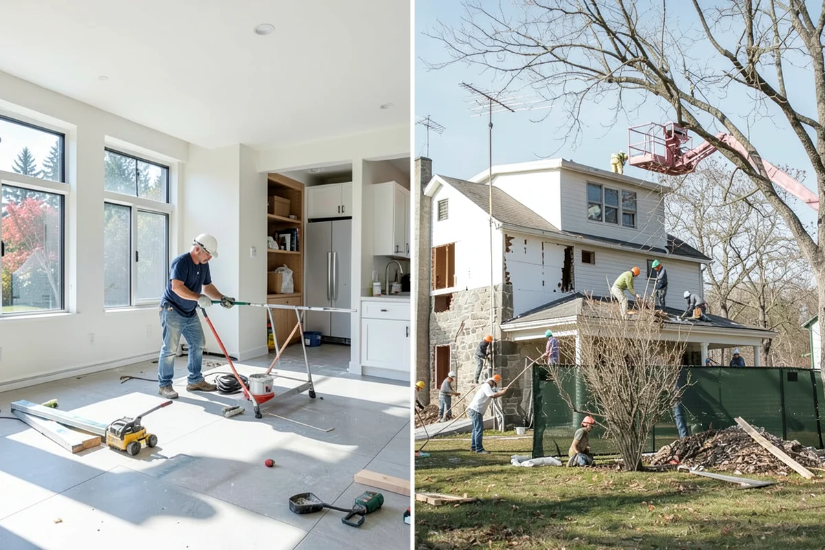 Scullery Construction in Fircrest, Pierce County, WA - Plan the scullery layout and utilities