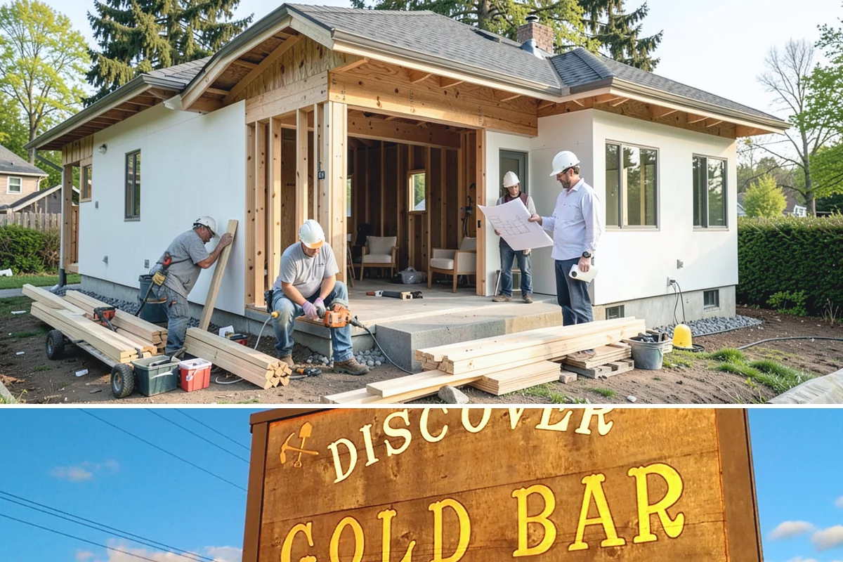 Scullery Construction in Gold Bar, Snohomish County, WA - A scullery build involving utilities is best scheduled in drier months alongside a broader project.