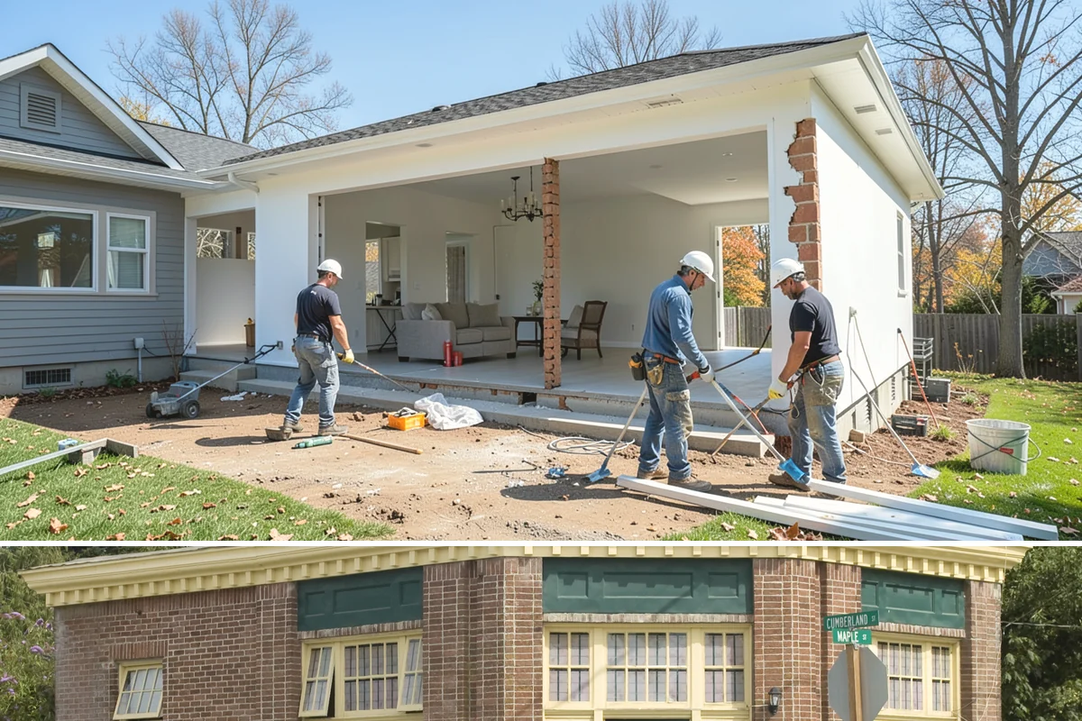 Scullery Construction in Hamilton, Skagit County, WA - A scullery build involving utilities is best scheduled in drier months alongside a broader project.