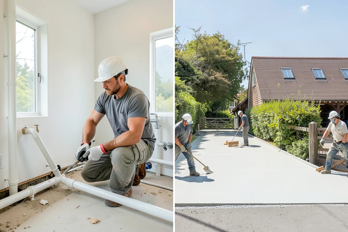 Scullery Construction in Hunts Point, King County, WA - Plan the scullery layout and utilities