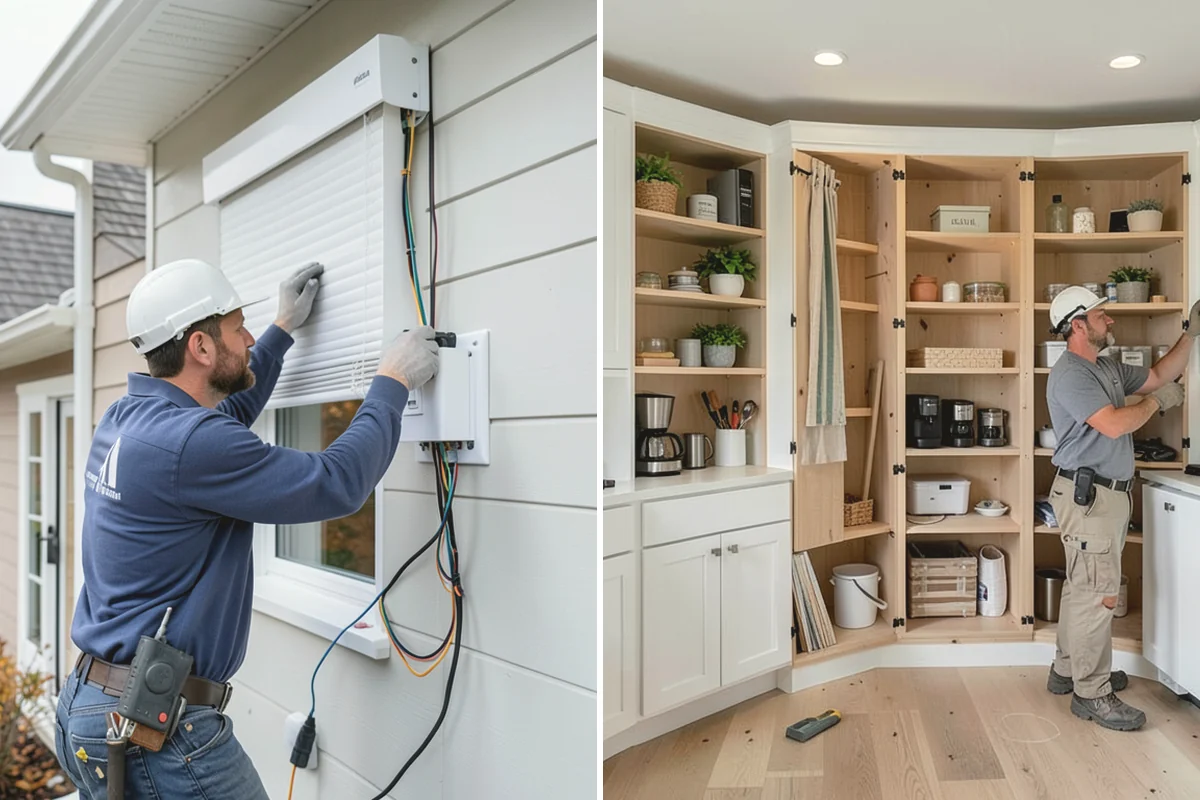 Scullery Construction in Issaquah, King County, WA - Plan the scullery layout and utilities