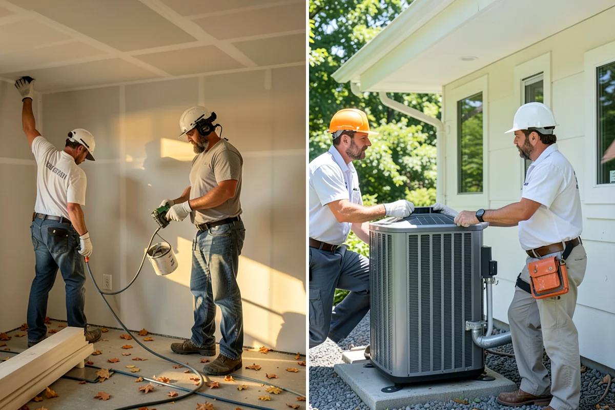 Scullery Construction in Lake Forest Park, King County, WA - Plan the scullery layout and utilities