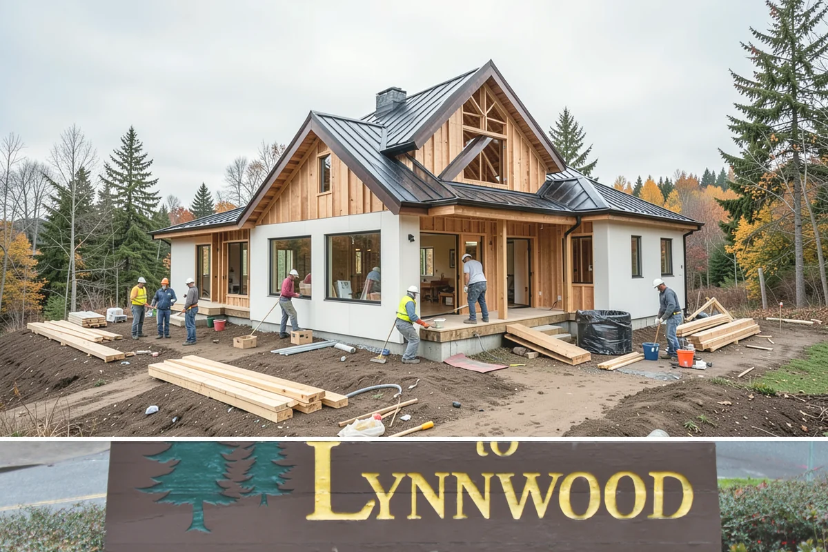 Scullery Construction in Lynnwood, Snohomish County, WA - A scullery build involving utilities is best scheduled in drier months alongside a broader project.