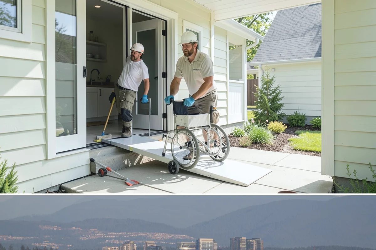 Scullery Construction in Medina, King County, WA - A scullery build involving utilities is best scheduled in drier months alongside a broader project.