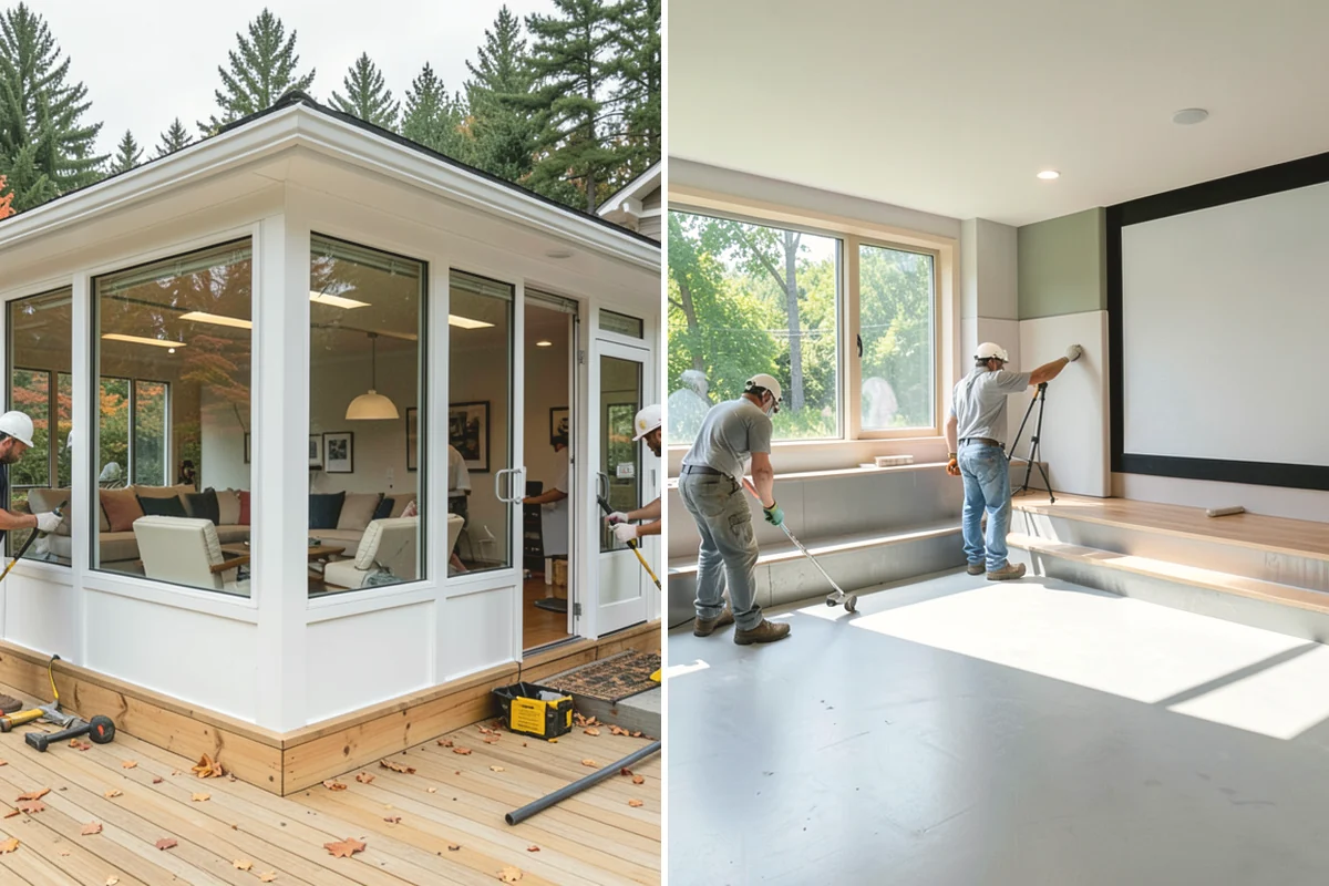 Scullery Construction in Mountlake Terrace, Snohomish County, WA - Plan the scullery layout and utilities