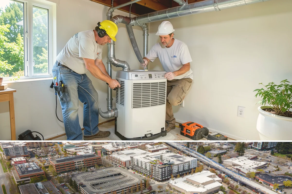 Scullery Construction in Redmond, King County, WA - A scullery build involving utilities is best scheduled in drier months alongside a broader project.