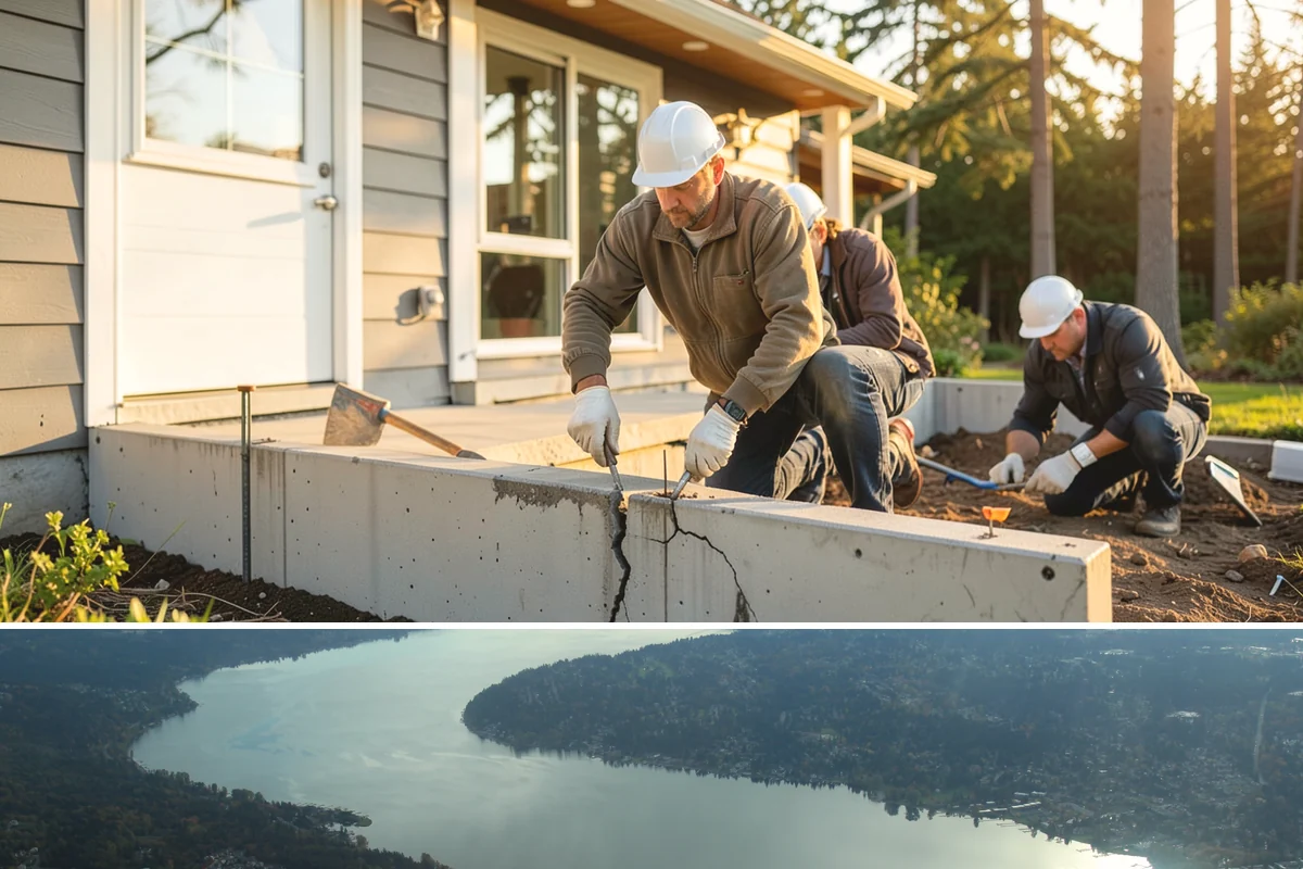 Scullery Construction in Sammamish, King County, WA - A scullery build involving utilities is best scheduled in drier months alongside a broader project.