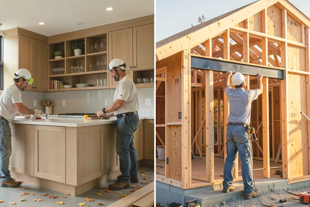 Scullery Construction in Snohomish, Snohomish County, WA - Plan the scullery layout and utilities