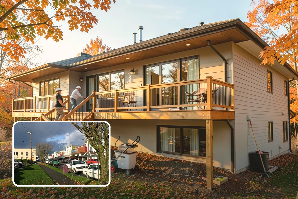 Seamless Gutter Installation in Arlington, Snohomish County, WA - Far fewer joints that can leak or clog