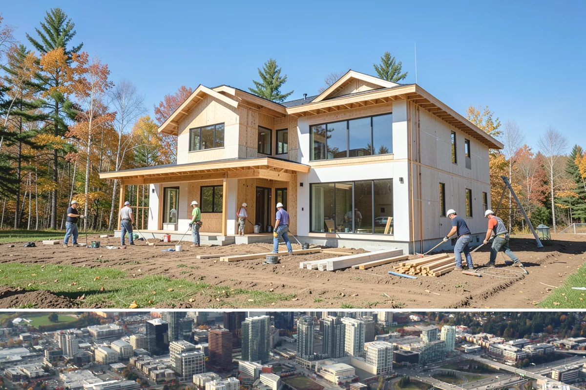 Seamless Gutter Installation in Bellevue, King County, WA - We install seamless gutters year-round, favoring drier days so sealants at corners cure properly.