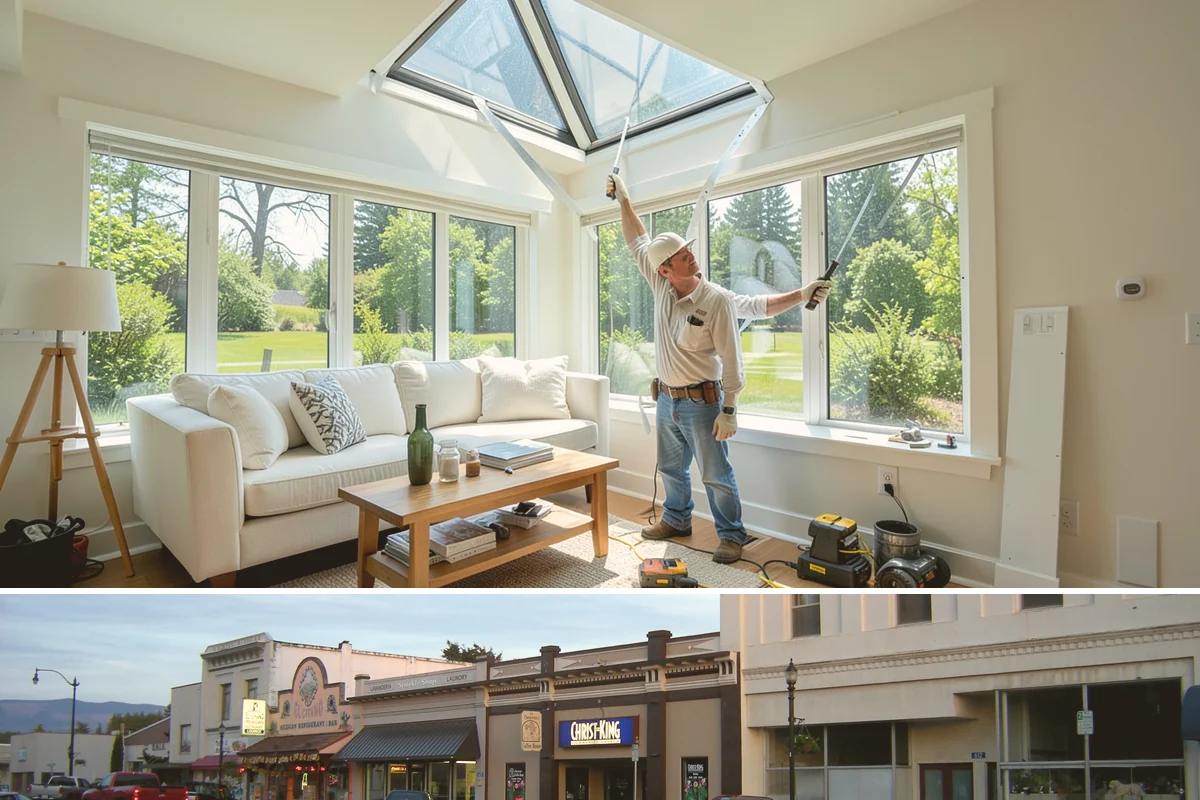 Seamless Gutter Installation in Burlington, Skagit County, WA - We install seamless gutters year-round, favoring drier days so sealants at corners cure properly.