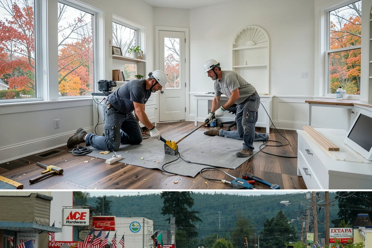 Seamless Gutter Installation in Carnation, King County, WA - We install seamless gutters year-round, favoring drier days so sealants at corners cure properly.