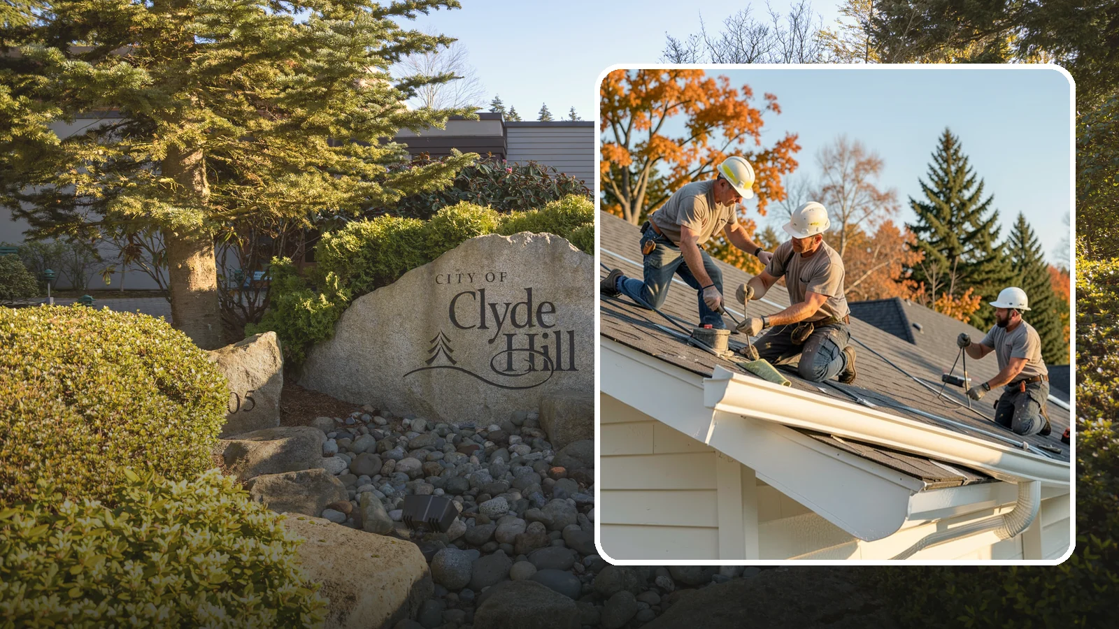 Seamless Gutter Installation in Clyde Hill, King County, WA - We fabricate and install seamless gutters on-site to minimize leaks along your roofline.