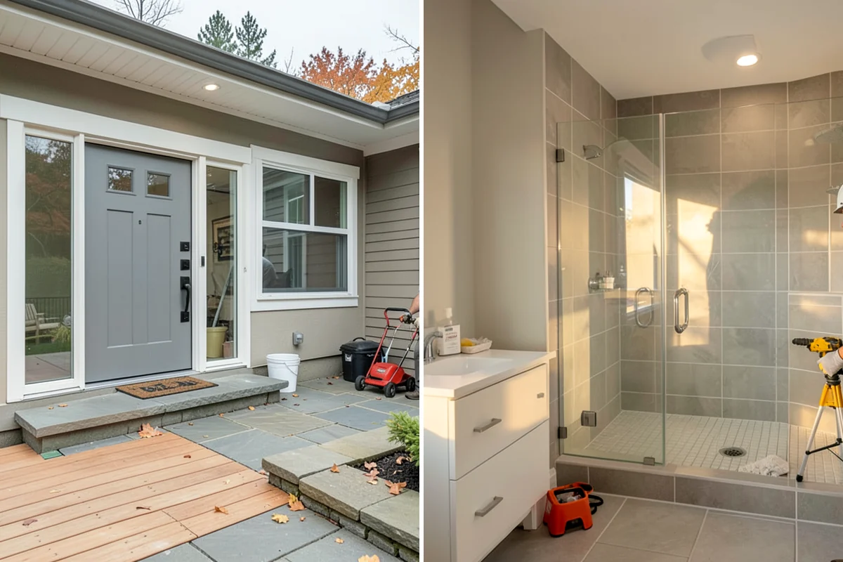Seamless Gutter Installation in Clyde Hill, King County, WA - Measure each roof run for custom lengths