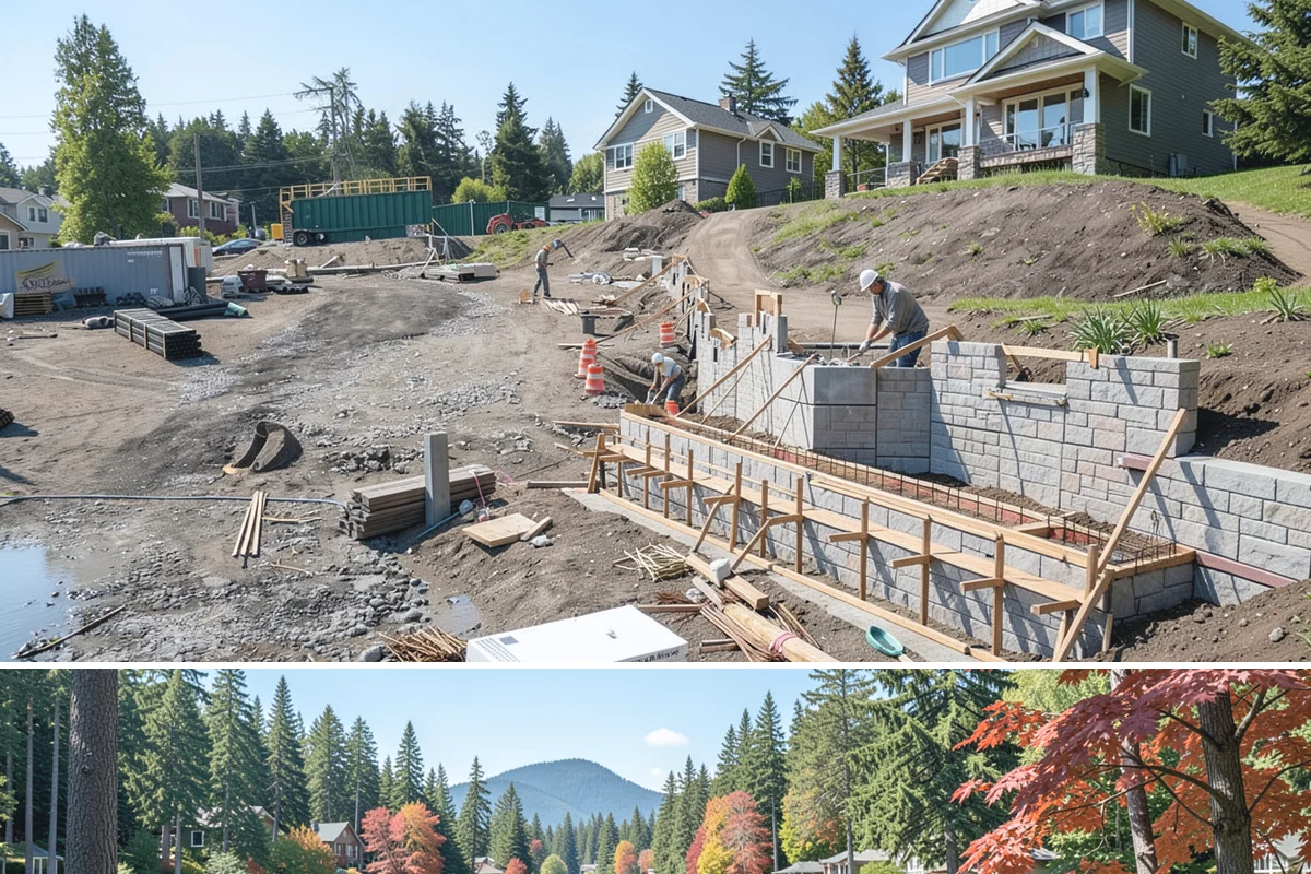 Seamless Gutter Installation in Covington, King County, WA - We install seamless gutters year-round, favoring drier days so sealants at corners cure properly.