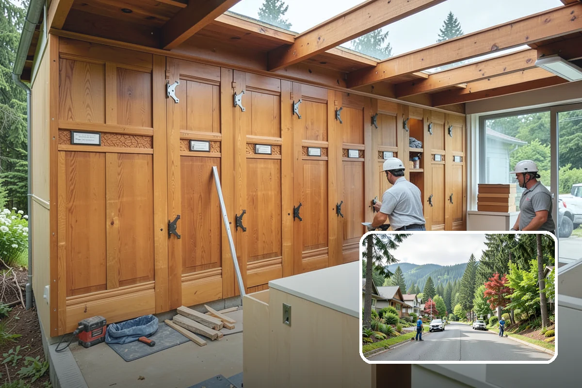 Seamless Gutter Installation in Darrington, Snohomish County, WA - Far fewer joints that can leak or clog