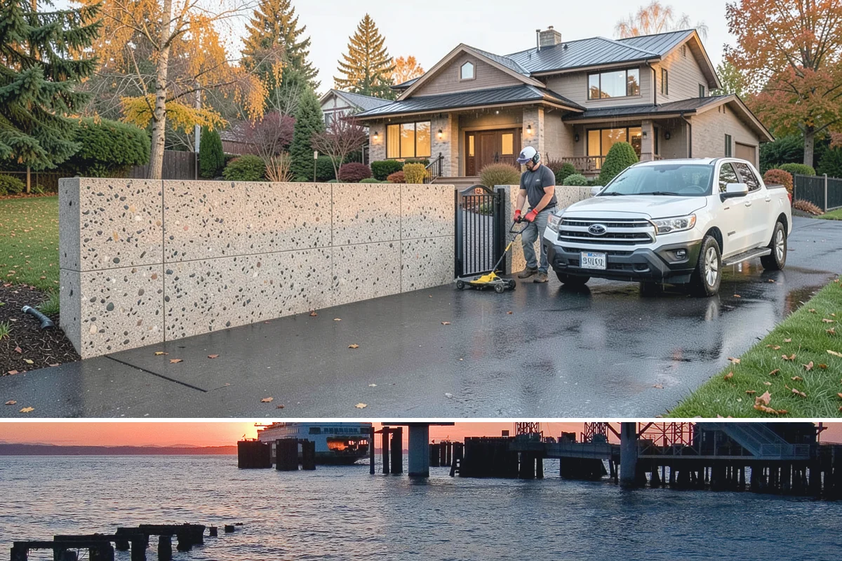 Seamless Gutter Installation in Edmonds, Snohomish County, WA - We install seamless gutters year-round, favoring drier days so sealants at corners cure properly.