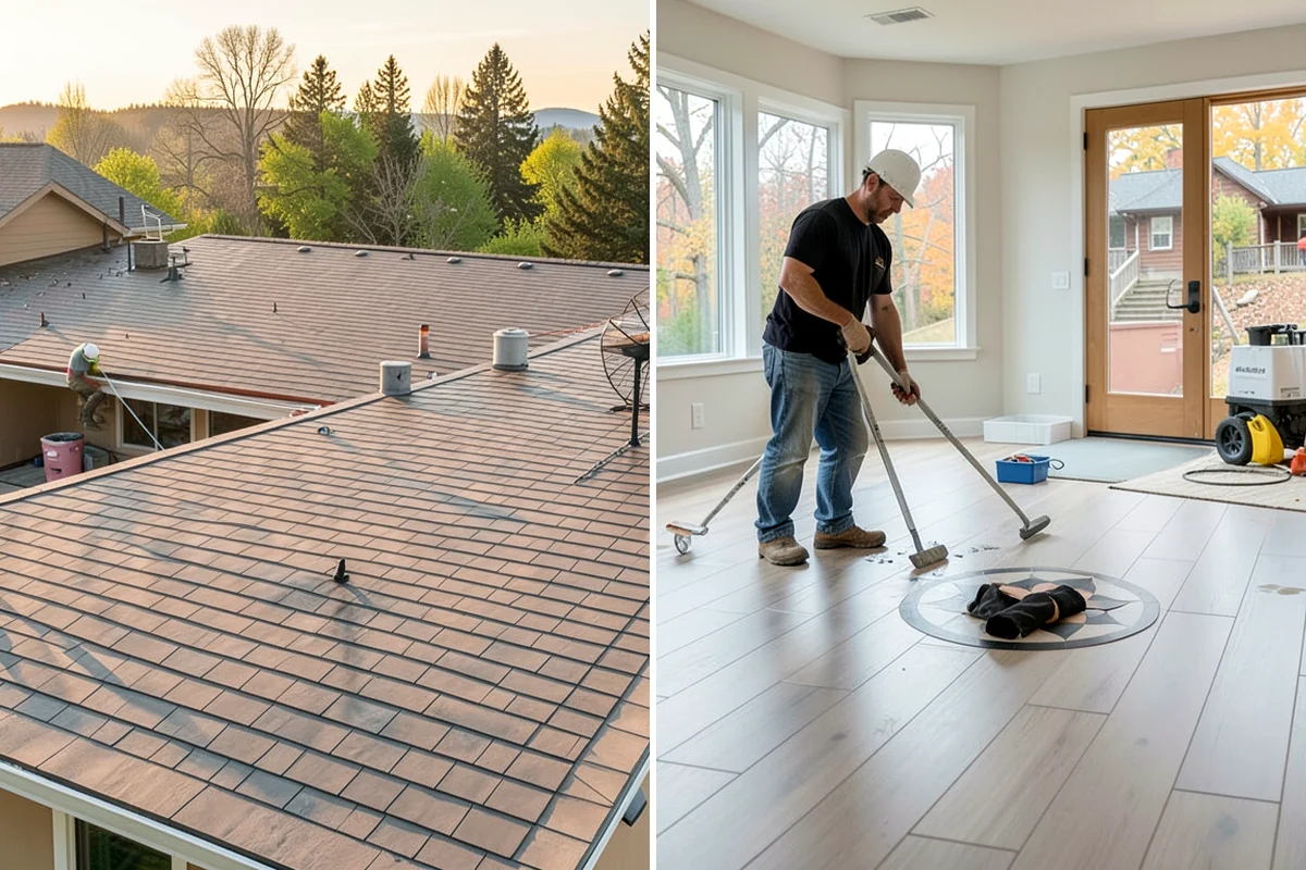 Seamless Gutter Installation in Federal Way, King County, WA - Measure each roof run for custom lengths