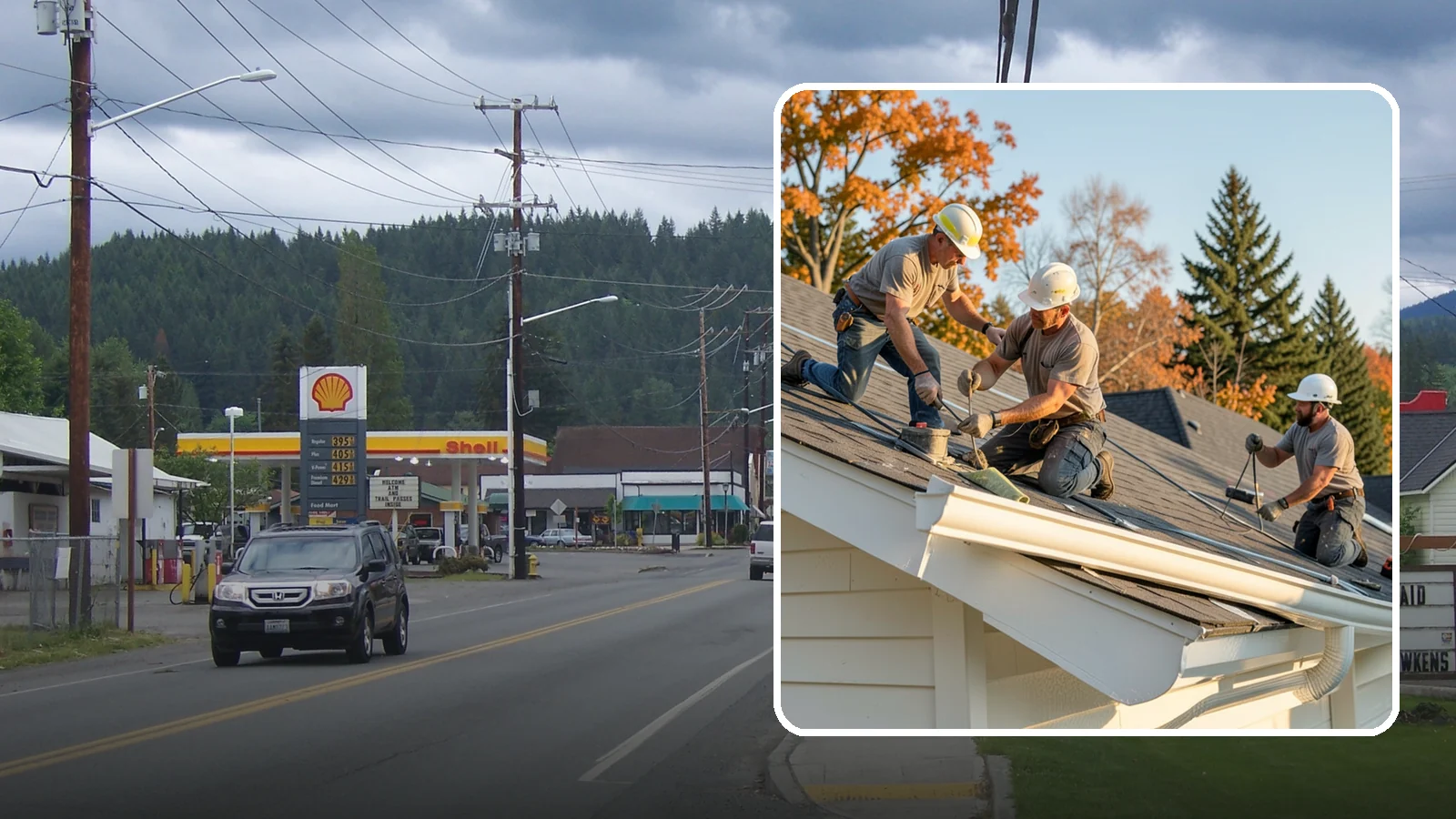 Seamless Gutter Installation in Granite Falls, Snohomish County, WA - We fabricate and install seamless gutters on-site to minimize leaks along your roofline.