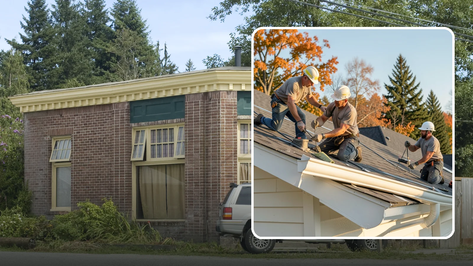 Seamless Gutter Installation in Hamilton, Skagit County, WA - We fabricate and install seamless gutters on-site to minimize leaks along your roofline.
