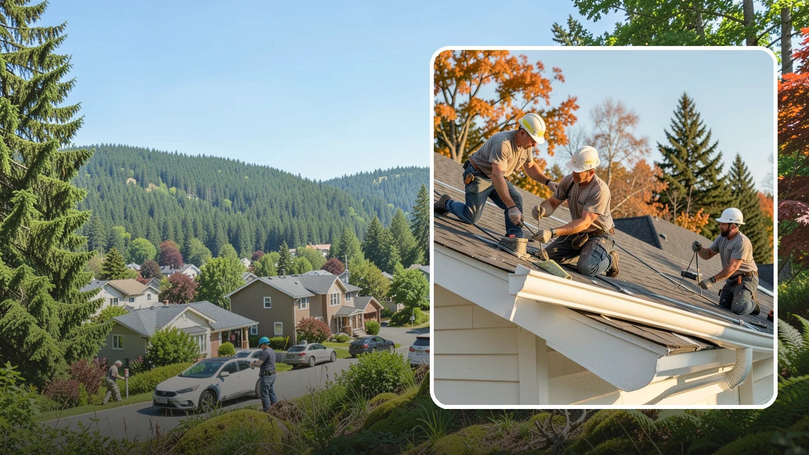 Seamless Gutter Installation in Index, Snohomish County, WA - We fabricate and install seamless gutters on-site to minimize leaks along your roofline.