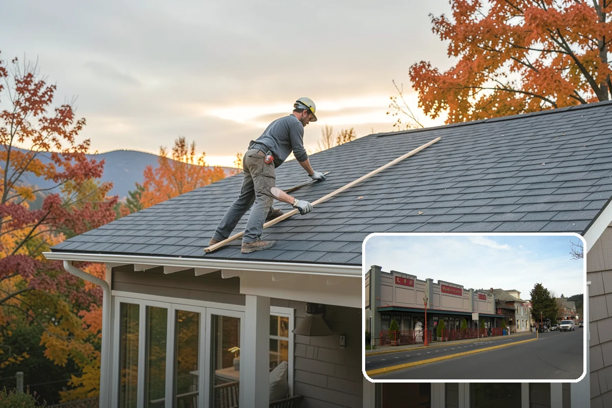 Seamless Gutter Installation in Issaquah, King County, WA - Far fewer joints that can leak or clog