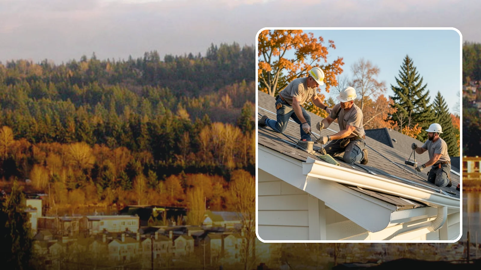 Seamless Gutter Installation in Kenmore, King County, WA - We fabricate and install seamless gutters on-site to minimize leaks along your roofline.