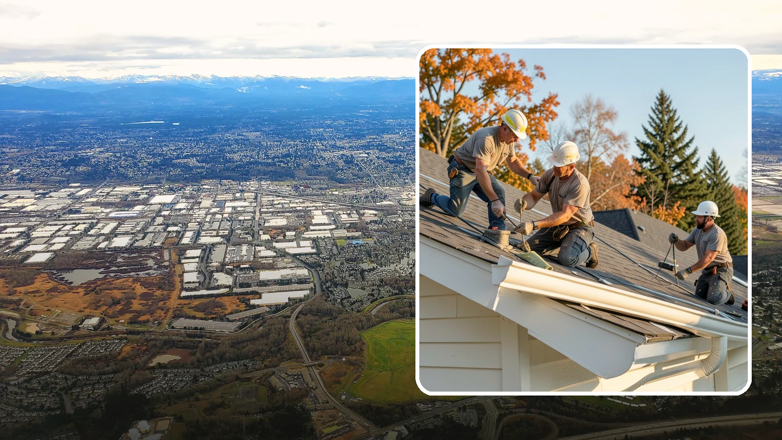 Seamless Gutter Installation in Kent, King County, WA - We fabricate and install seamless gutters on-site to minimize leaks along your roofline.