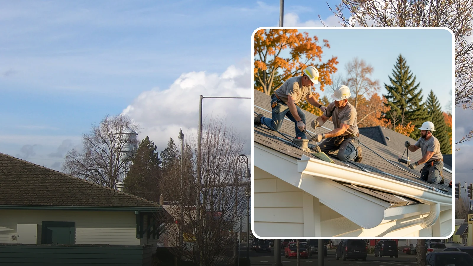Seamless Gutter Installation in Marysville, Snohomish County, WA - We fabricate and install seamless gutters on-site to minimize leaks along your roofline.