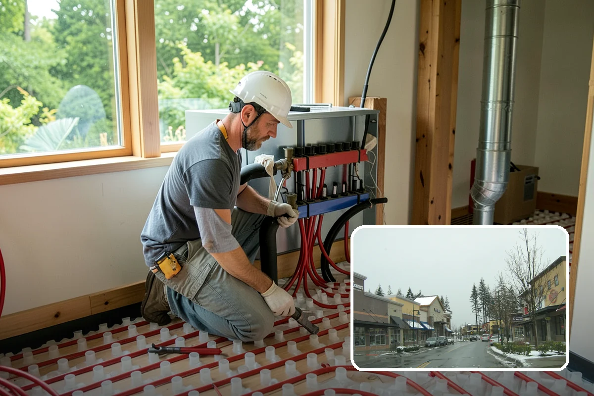 Seamless Gutter Installation in Mill Creek, Snohomish County, WA - Far fewer joints that can leak or clog