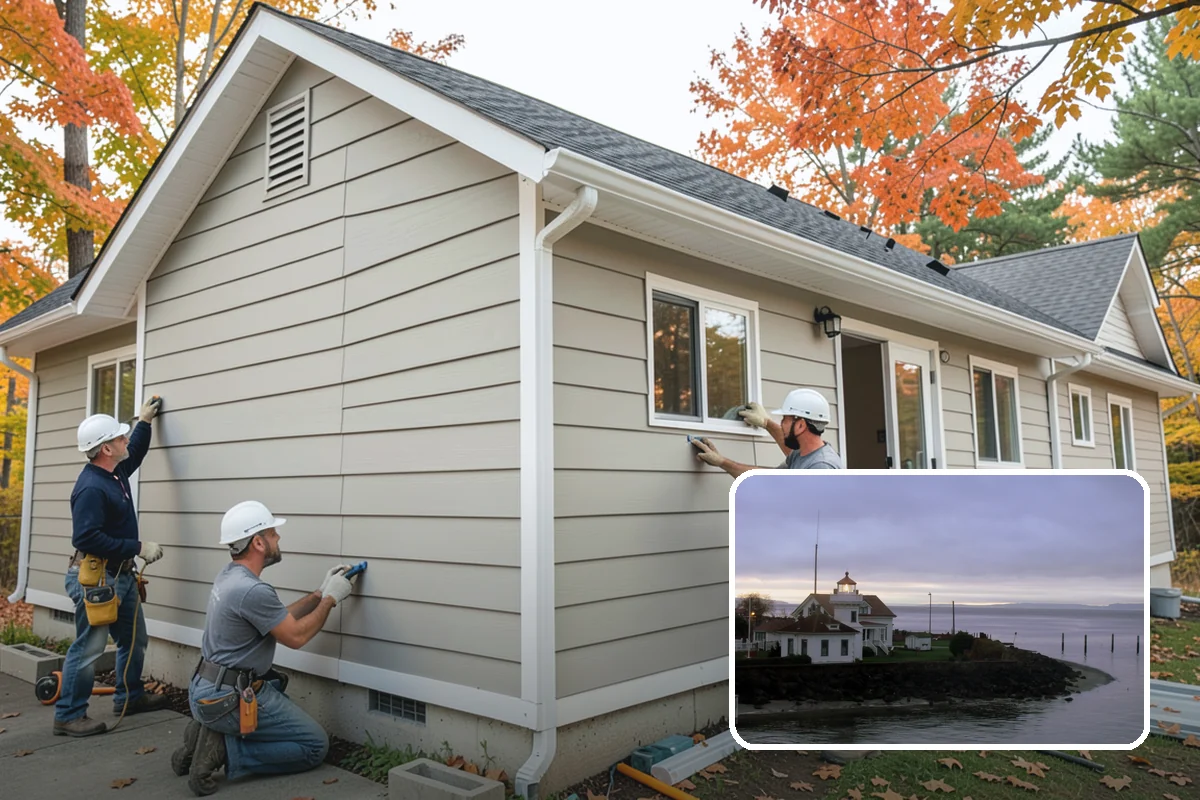 Seamless Gutter Installation in Mukilteo, Snohomish County, WA - Far fewer joints that can leak or clog