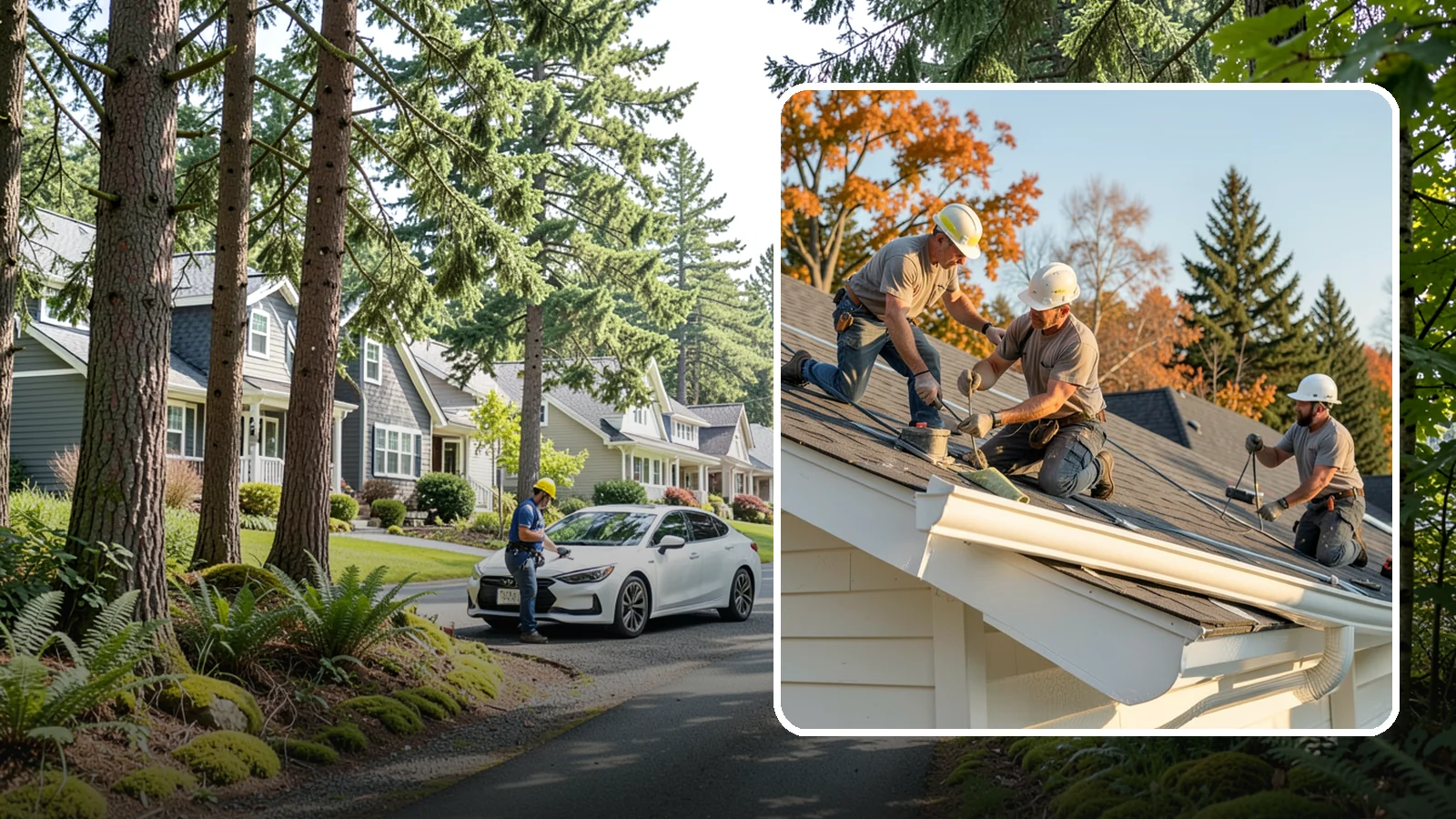 Seamless Gutter Installation in Normandy Park, King County, WA - We fabricate and install seamless gutters on-site to minimize leaks along your roofline.