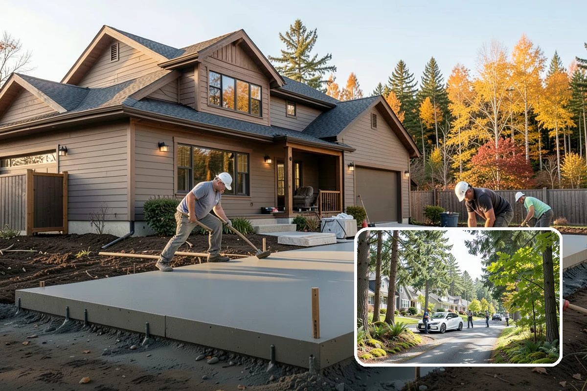 Seamless Gutter Installation in Normandy Park, King County, WA - Far fewer joints that can leak or clog