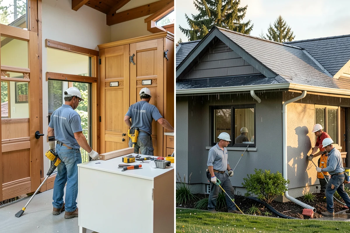 Seamless Gutter Installation in Normandy Park, King County, WA - Measure each roof run for custom lengths