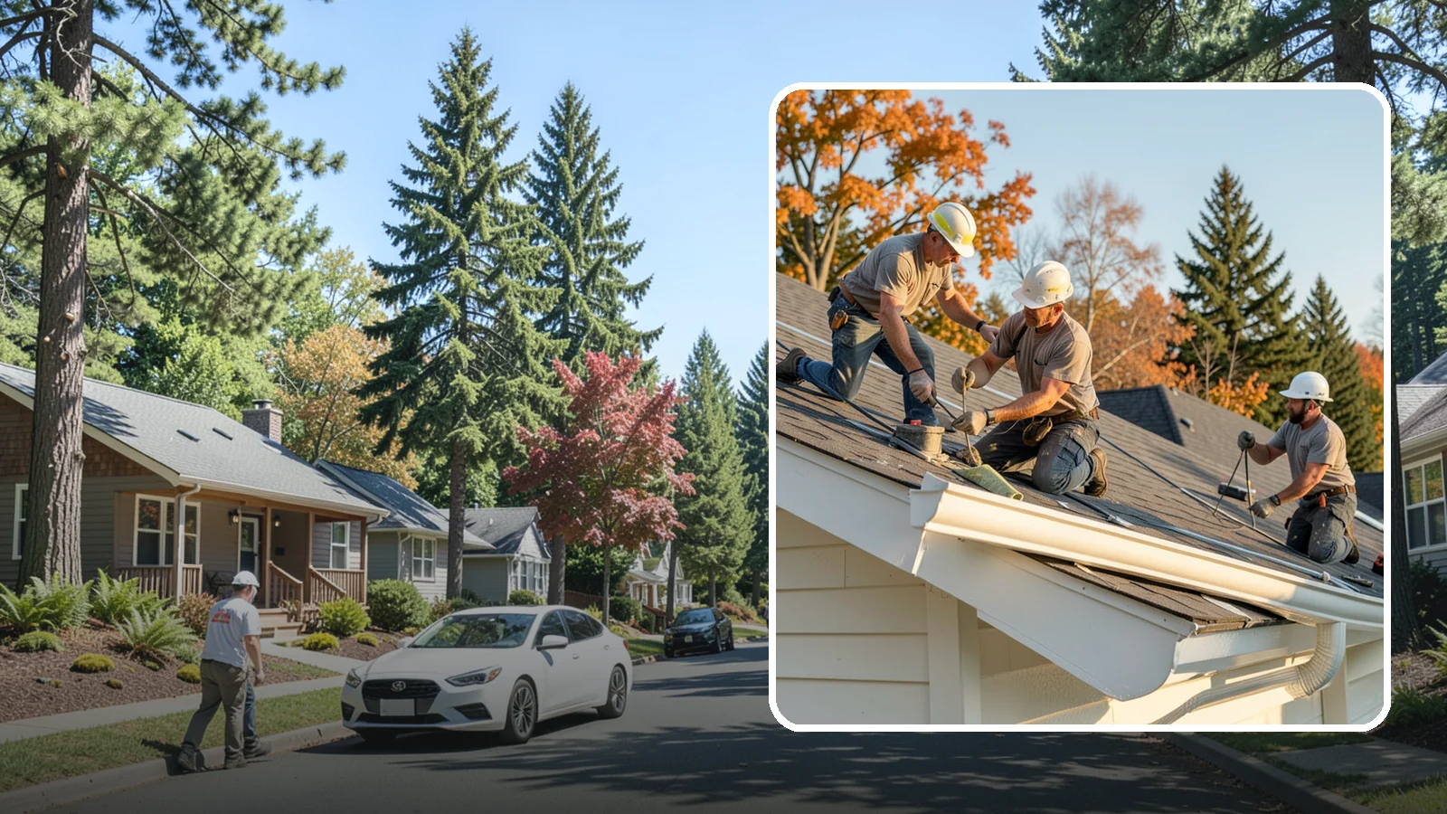 Seamless Gutter Installation in Orting, Pierce County, WA - We fabricate and install seamless gutters on-site to minimize leaks along your roofline.