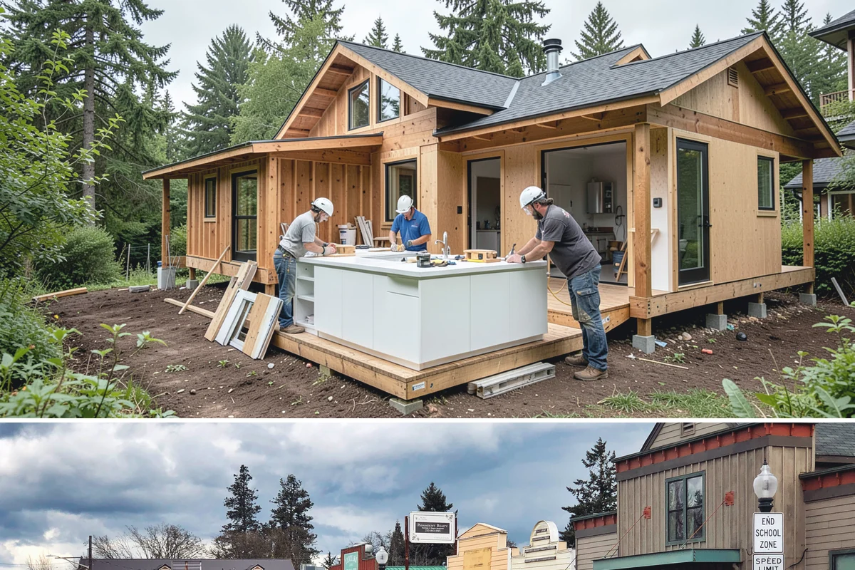 Seamless Gutter Installation in Roy, Pierce County, WA - We install seamless gutters year-round, favoring drier days so sealants at corners cure properly.