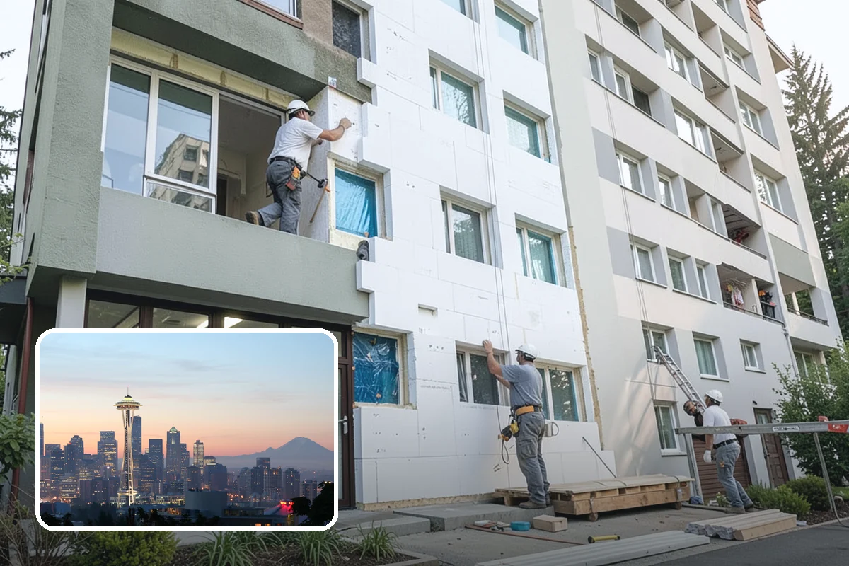Seamless Gutter Installation in Seattle, King County, WA - Far fewer joints that can leak or clog