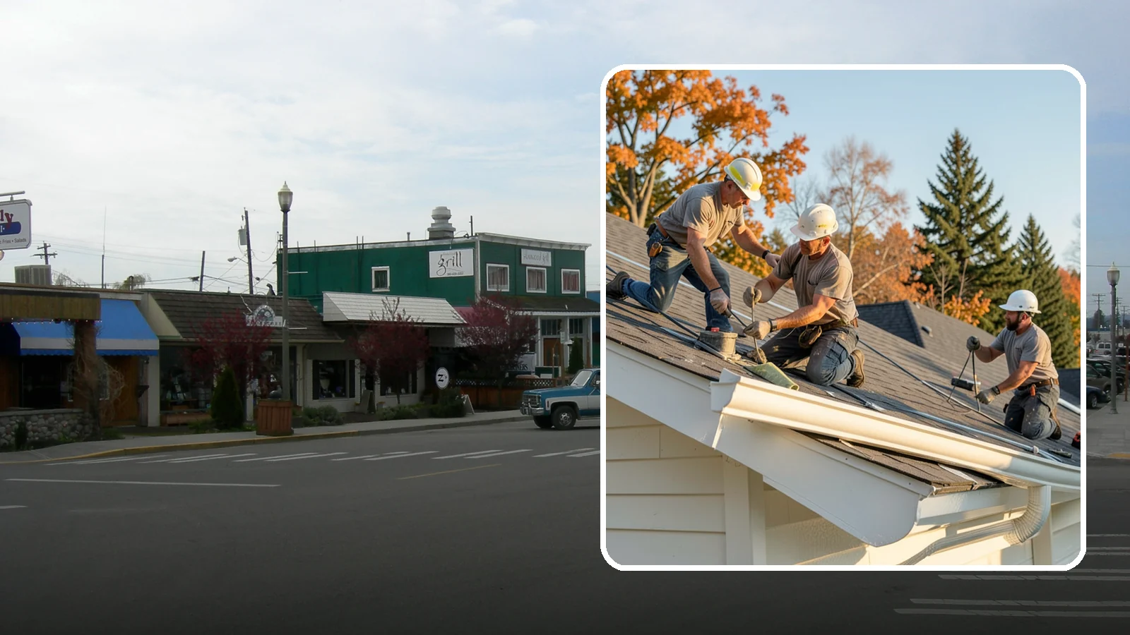 Seamless Gutter Installation in Stanwood, Snohomish County, WA - We fabricate and install seamless gutters on-site to minimize leaks along your roofline.