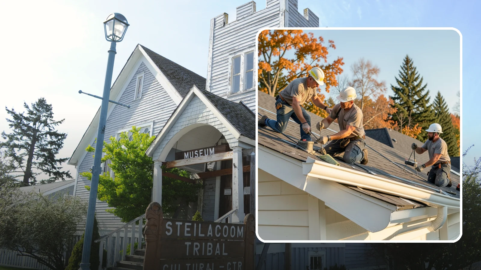 Seamless Gutter Installation in Steilacoom, Pierce County, WA - We fabricate and install seamless gutters on-site to minimize leaks along your roofline.