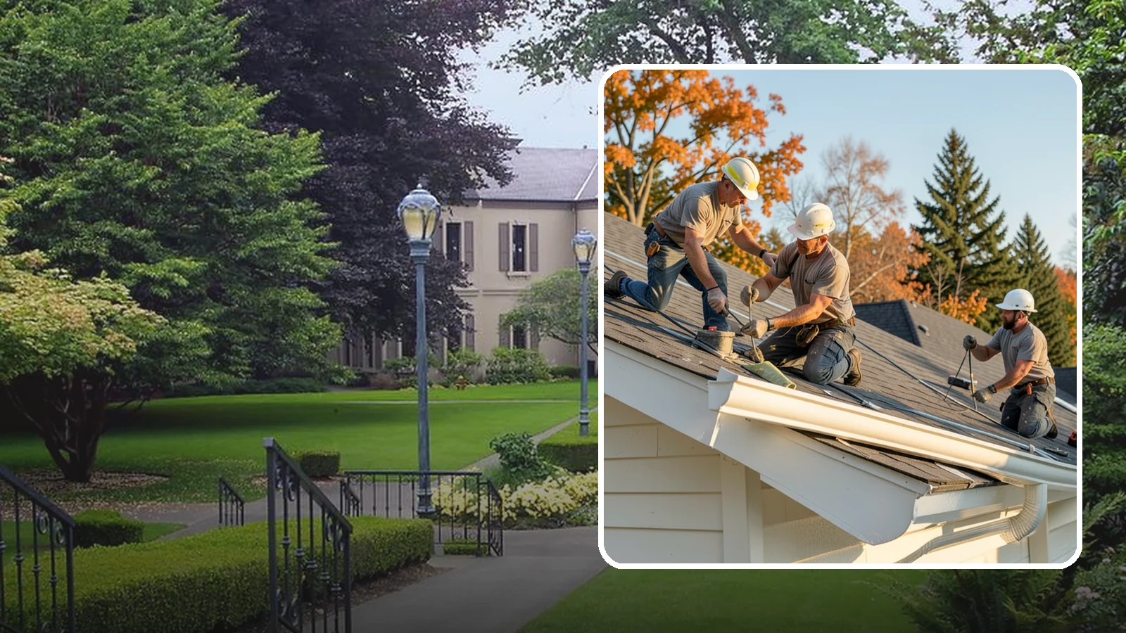 Seamless Gutter Installation in Woodinville, King County, WA - We fabricate and install seamless gutters on-site to minimize leaks along your roofline.