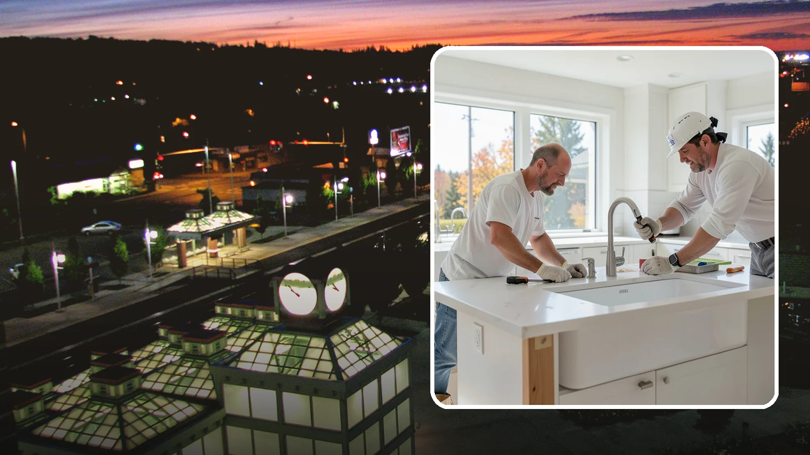 Second Sink Installation in Auburn, King County, WA - Adding a secondary prep or bar sink to improve workflow in larger kitchens and islands.