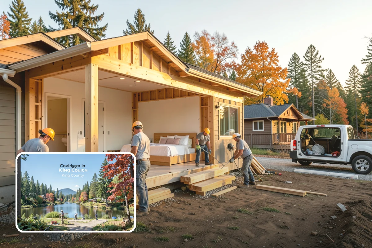Second Sink Installation in Covington, King County, WA - A dedicated second prep zone