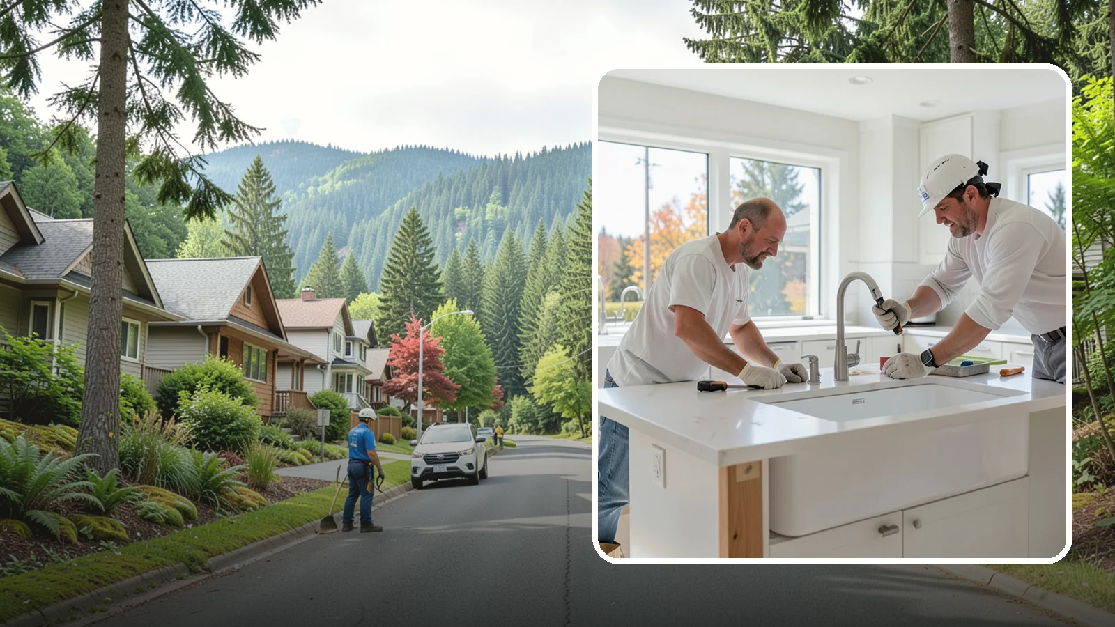 Second Sink Installation in Darrington, Snohomish County, WA - Adding a secondary prep or bar sink to improve workflow in larger kitchens and islands.