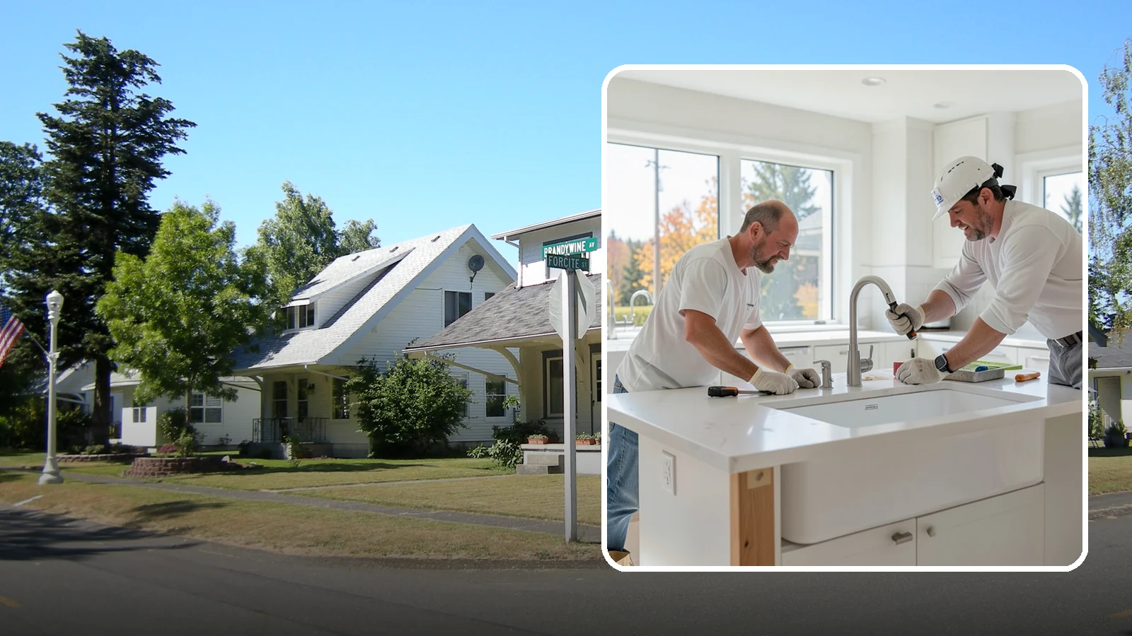 Second Sink Installation in DuPont, Pierce County, WA - Adding a secondary prep or bar sink to improve workflow in larger kitchens and islands.