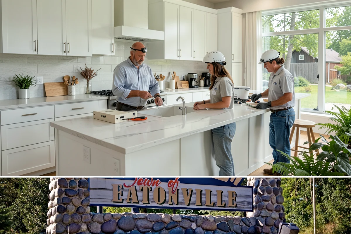 Second Sink Installation in Eatonville, Pierce County, WA - Because it involves plumbing runs, a second sink is best added during an open-wall spring remodel.