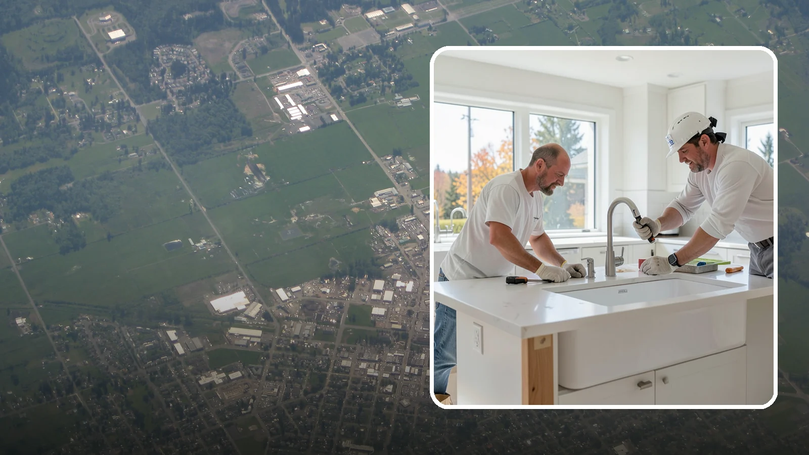 Second Sink Installation in Enumclaw, King County, WA - Adding a secondary prep or bar sink to improve workflow in larger kitchens and islands.