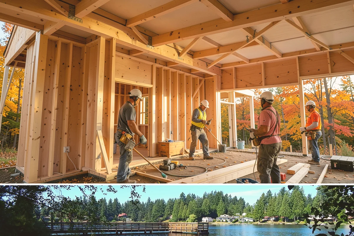 Second Sink Installation in Federal Way, King County, WA - Because it involves plumbing runs, a second sink is best added during an open-wall spring remodel.