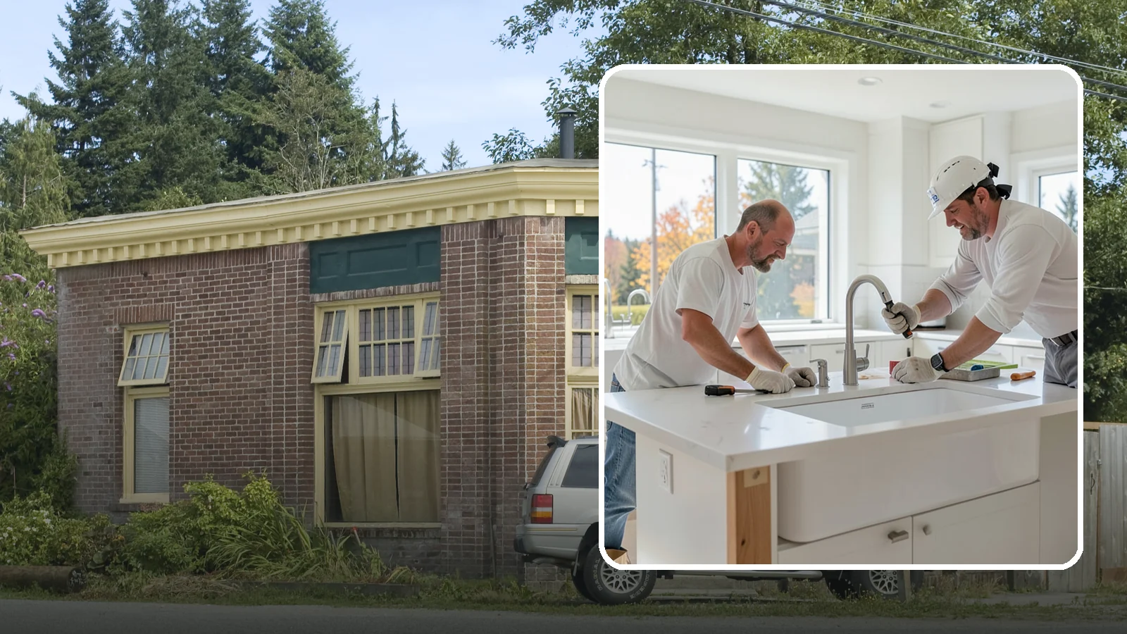 Second Sink Installation in Hamilton, Skagit County, WA - Adding a secondary prep or bar sink to improve workflow in larger kitchens and islands.