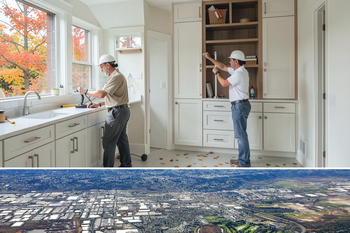 Second Sink Installation in Kent, King County, WA - Because it involves plumbing runs, a second sink is best added during an open-wall spring remodel.