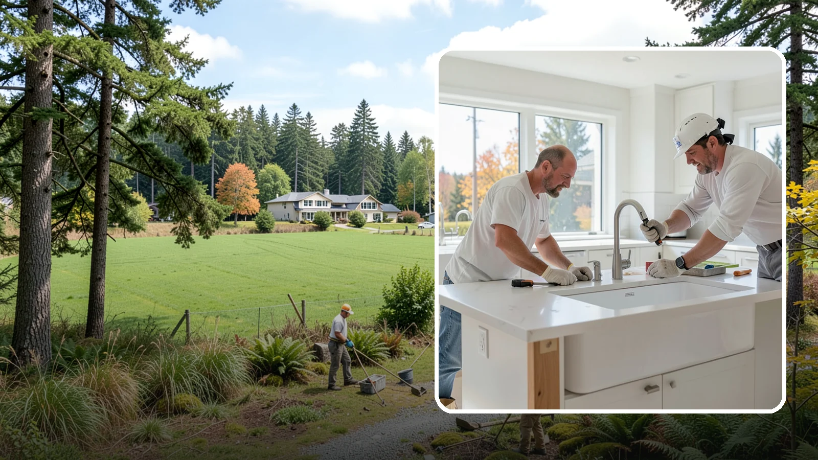 Second Sink Installation in Lyman, Skagit County, WA - Adding a secondary prep or bar sink to improve workflow in larger kitchens and islands.